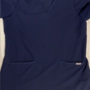 Figs Technical Collection Deep Blue Scrub Top